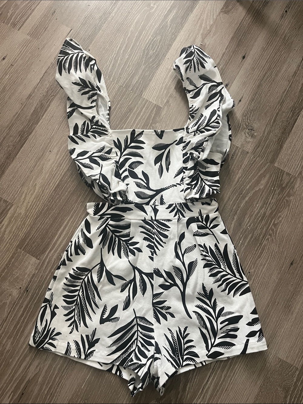 Twill romper/M